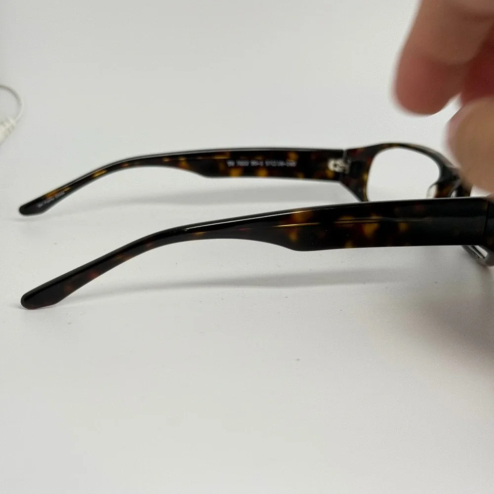 Tommy Hilfiger TH 7022 TO-1 Tortoise Rectangular Eyeglasses Frames 57-16-140